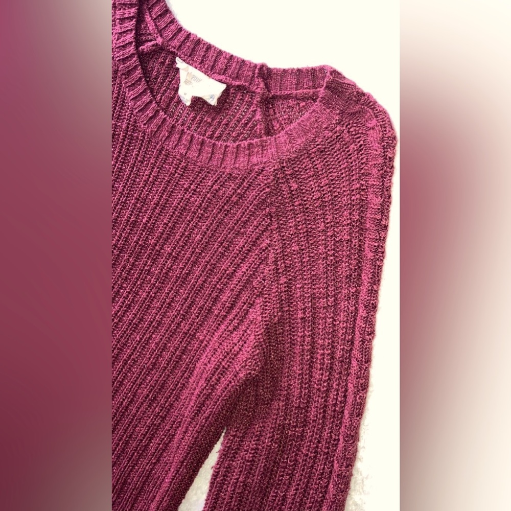 Dark Maroon Sweater